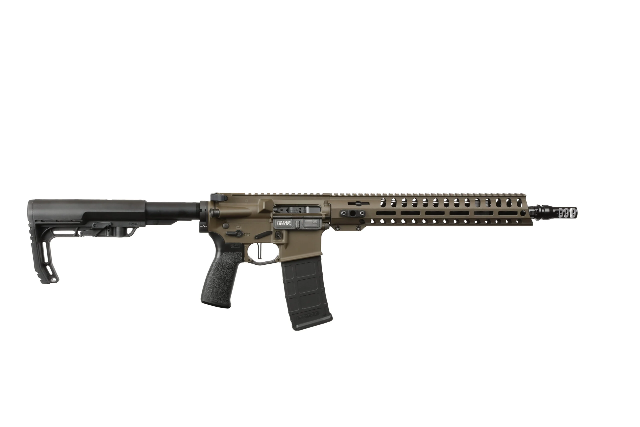 POF USA Minuteman 5.56 NATO 13.75″ Patriot Brown M-LOK