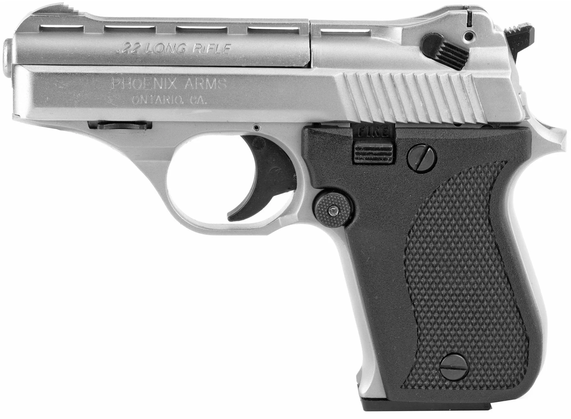 Phoenix HP22A Compact 22LR 3" 10Rd - Silver - RA22ANB