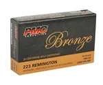 PMC Bronze 223 Ammo 55 Grain Full Metal Jacket Boat Tail - PMC223A