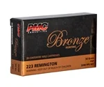 PMC Bronze 223 Ammo 55 Grain Pointed Soft Point - 223SP