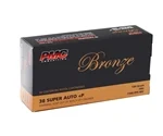PMC Bronze 38 Super +P Ammo 130 Grain Full Metal Jacket - 38SA