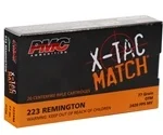 PMC X-Tac Match 223 Ammo 77 Grain Open Tip Match - 223XM