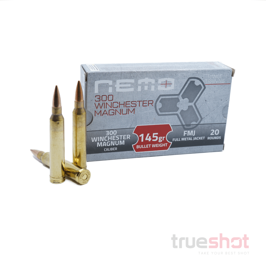 PPU - (Prvi Partizan) - NEMO - 300 Win Mag - 145 Grain - FMJ