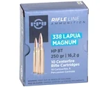 Prvi Partizan 338 Lapua Magnum Ammo 250 Grain Boat Tail Hollow Point - PP338H