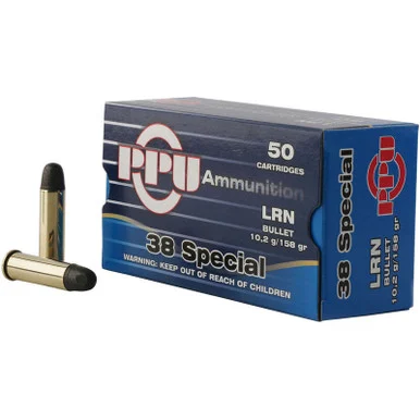 Prvi Partizan .38 Special LRN 158gr, 50 Rds