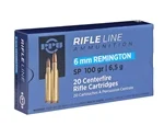 Prvi Partizan 6mm Remington Ammo 100 Grain Soft Point Boat Tail - PP6R