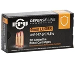 Prvi Partizan 9mm Ammo 147 Grain Jacketed Hollow Point - PPD92