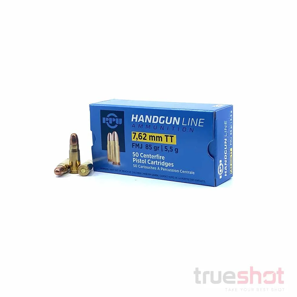 Prvi Partizan (PPU) - 7.62 Tokarev - 7.62x25 Tokarev - 85 Grain - FMJ