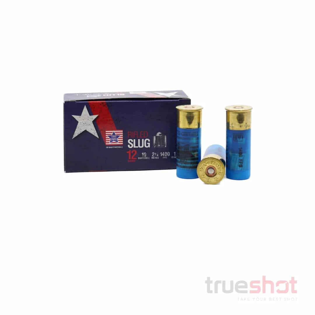 Prvi Partizan (PPU) - Stars & Stripes - 12 Gauge - Rifled Slug - 2-3/4" - 1oz - 1400 FPS