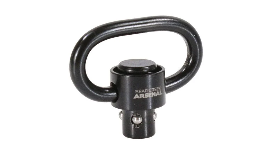 BCA 1.25" PUSH BUTTON QUICK DETACH SLING SWIVEL | BCA Logo Engraved