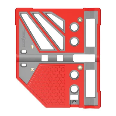 Real Avid Master Bench Block Pro, Engineering-Grade Resin, Red and Gray