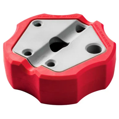 Real Avid Smart Bench Block, Non-Slip, Red/Grey Finish