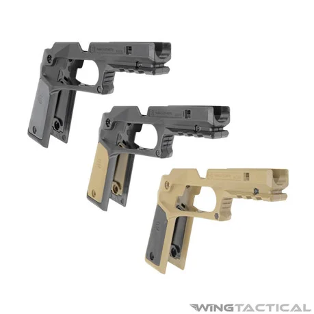 Recover Tactical CC3P Grip and Rail System for 1911
