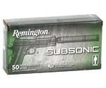 Remington Advanced Armament Subsonic Silencer 45 ACP Ammo 230 Grain Flat Nose Enclosed Base - 28428