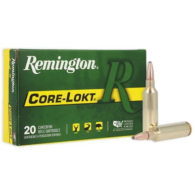Remington Core-Lokt, .270 WSM, 130 gr PSP, 3285 FPS, 20 Rds