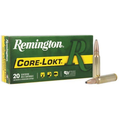 Remington Core-Lokt, 300 Savage, 150 gr PSP, 20 Rds