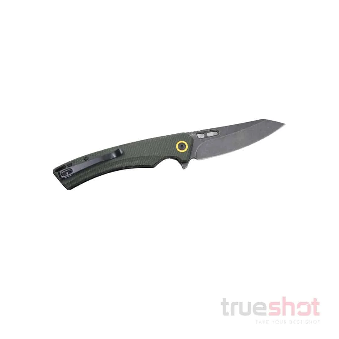 Remington - EDC Coping Blade - Green Micarta - D2 HC - Stonewash - 4.5"