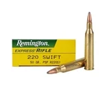 Remington Express 220 Swift Ammo 50 Grain Pointed Soft Point - R220S1