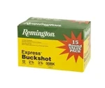 Remington Express Value Pack 12 Gauge Ammo 2-3/4" 00 Buckshot 9 Pellets