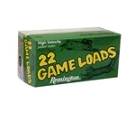 Remington Game Load 22 Long Rifle Ammo 36 Grain High Velocity Hollow Point