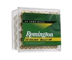 Remington Golden Bullet 22 Long Rifle Ammo 36 Grain Plated Lead Hollow Point - 21278