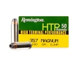 Remington HTP 357 Magnum Ammo 180 Grain Semi Jacketed Hollow Point - RTP357M10