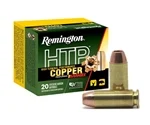 Remington HTP Copper 10mm Auto Ammo 155 Grain Barnes XPB Hollow Point - HTP10MM1