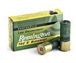 Remington Law Enforcement Tac-8 12 Gauge Ammo 2-¾” 00 Buckshot 8 Pellets - 12BT800