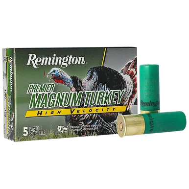 Remington Premier Magnum Turkey, 12 Gauge, 3" Shell, 5 Rds, Copper-Plated Lead