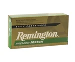 Remington Premier Match 308 Winchester Ammo 175 Grain Sierra MatchKing Hollow Point Boat Tail - RM308W8
