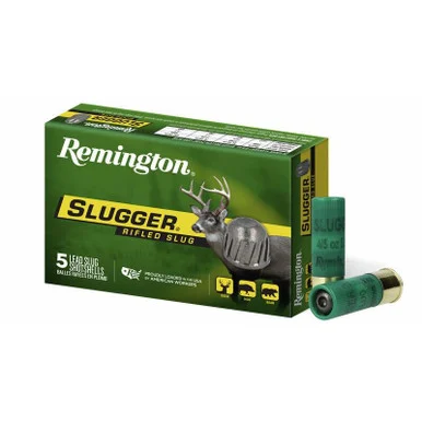 Remington Slugger Rifled Slug, 16 GA, 2-3/4" Shell, 5 Rds, Lead Slug