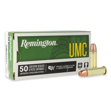Remington UMC Handgun Ammunition, .38 Spl, 130 gr FMJ, 50 Rds