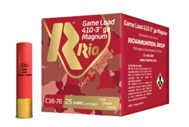 Rio Ammunition Field HV, 410 Gauge, 3" Shell, 11/16 oz, #8 Shot