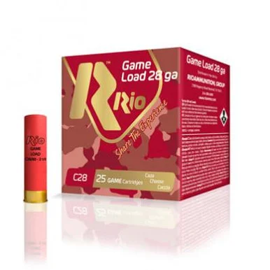 RIO Ammunition Rio Heavy Field Shotshells, 28ga, 2-3/4" Shells, 25 Rds, Plastic