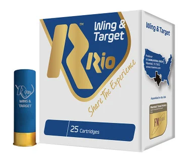 Rio Ammunition Wing & Tgt 20g, 2.75" Shell, 7/8 oz #7.5 Shot, 250 Rds