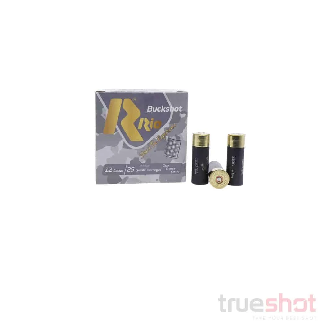 Rio - Royal Buck Home Defense Star Crimp - 12 GA - #1 Buck Shot - 9 Pellet - 2.75" - 1250 FPS