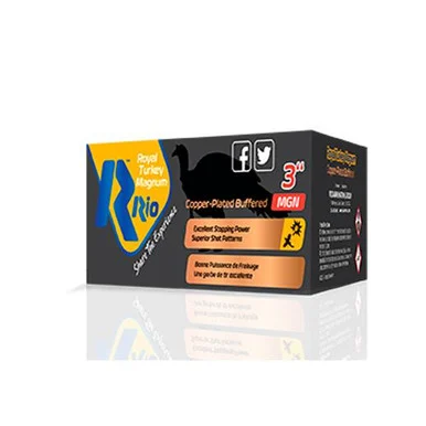 RIO Royal Turkey Buffered Shotshells, 12GA, 3.00" Shell, 10 Rds, Copper Plated Lead