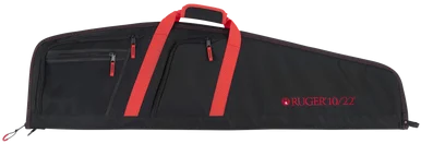 Ruger Flagstaff 10/22, Rifle Case, Endura Fabric, Black/Red Finish