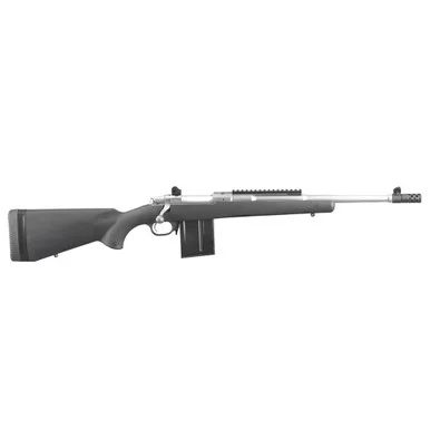 RUGER Gunsite Scout 308 Win 16.1in 10rd Black Synthetic Stock Matte Stainless Bolt-Action Rifle (6829)