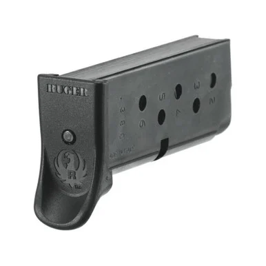 RUGER LCP 380 ACP 6rd Steel Magazine with Extended Floorplate (90333)
