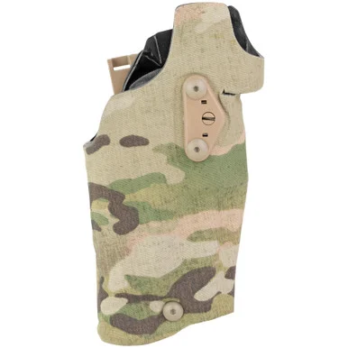 Safariland 6354DO Quick Locking System 19 Fork, Tactical Holster, Right Hand, MultiCam
