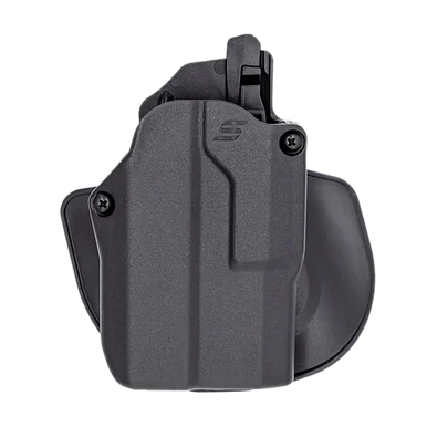 Safariland Solis ALS, Black Belt Slide/Paddle Mount, Left Hand