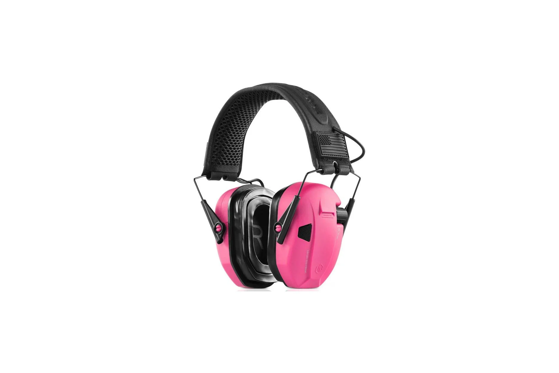 Savior Equipment Electronic Sound Suppression Ear Protection- Prison Pink - EM-APOLLO-PI
