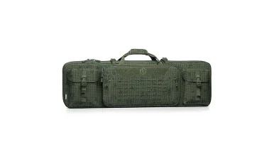 Savior Equipment Urban Warfare 36" Rifle Case, Laser-Cut MOLLE, Desert Night Camo