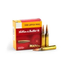 Sellier & Bellot .338 Lapua 300 Grain BTHP