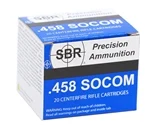 SBR 458 SOCOM Ammo 350 Grain Full Metal Jacket - SL4581
