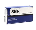 SBR Precision 300 AAC BLACKOUT Ammo 115 Grain Controlled Chaos Hollow Point Controlled Expansion Polymer Tip – SL300AAC‑CC1