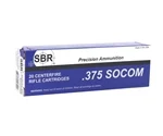 SBR Precision 375 SOCOM Ammo 270 Grain Hornady Interlock