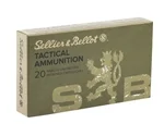 Sellier & Bellot 300 AAC Blackout Ammo 124 Grain Full Metal Jacket - SB300BLKA