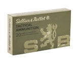 Sellier & Bellot 300 AAC Blackout Ammo 200 Grain Full Metal Jacket Subsonic - SB300BLKSUBA